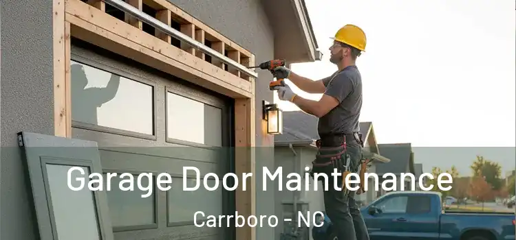 Garage Door Maintenance Carrboro - NC
